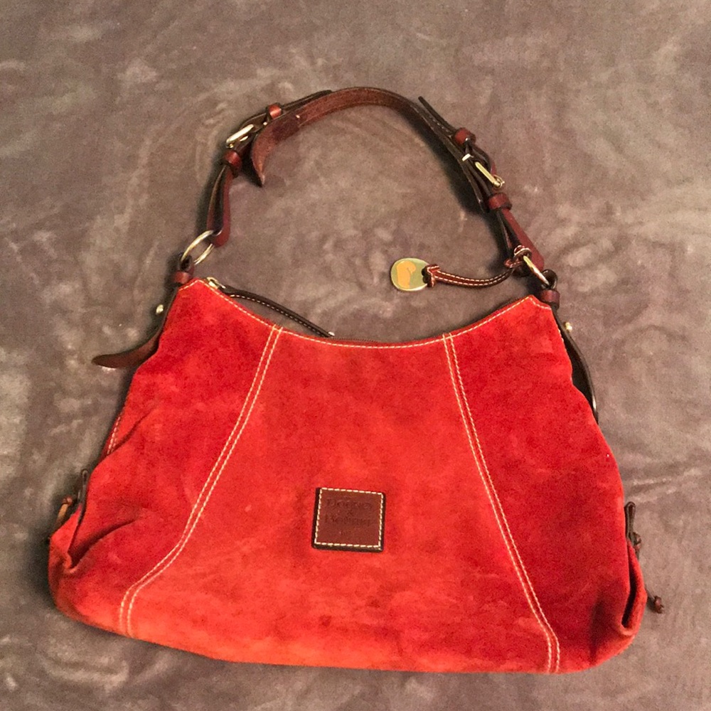 Dooney & Bourke suede purse